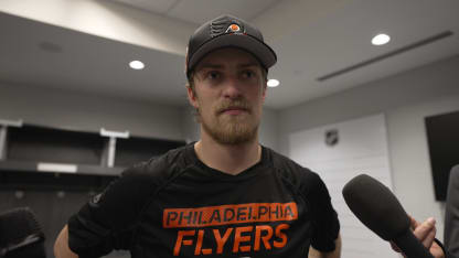 11/28 PHI @ NYI Postgame: Travis Sanheim