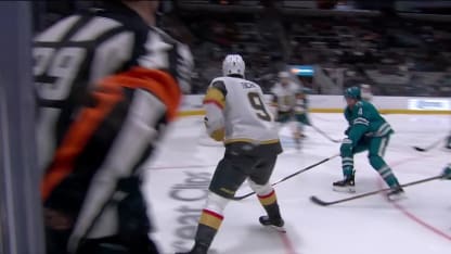 VGK@SJS: Olofsson scores PPG against Alexandar Georgiev