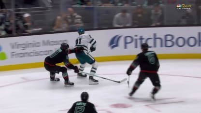 SJS@SEA: Klingberg scores PPG against Joey Daccord