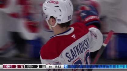 Un beau but de Slafkovsky