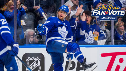 William Nylander leder fansens omröstning till 2024 års NHL All-Star-match