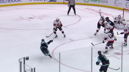 OTT@SEA: Tolvanen scores goal against Linus Ullmark