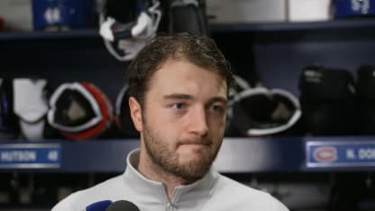 Avant-match c. VGK : Dobson