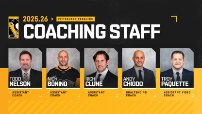 Penguins Add Todd Nelson, Nick Bonino, Rich Clune and Troy Paquette to Coaching Staff