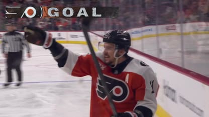 Konecny breaks the ice