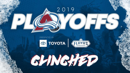 2019 Stanley Cup Playoffs clinched graphic promo