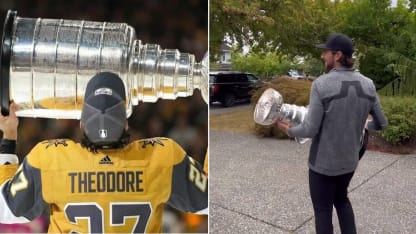 Shea Theodore brings Stanley Cup to hometown of Aldergrove
