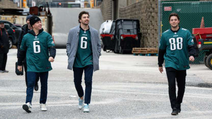 Flyers with Eagles jerseys 1