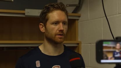 Après-match @ BUF : Matheson