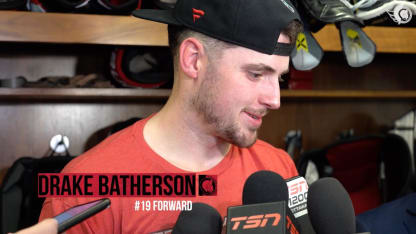 Drake Batherson Postgame Media vs TBL