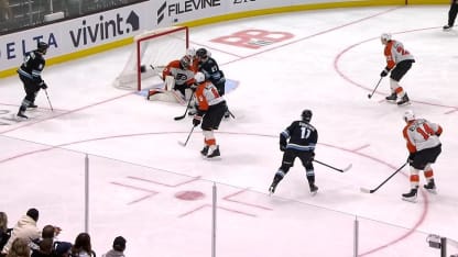 PHI@UTA: Hayton scores PPG against Samuel Ersson