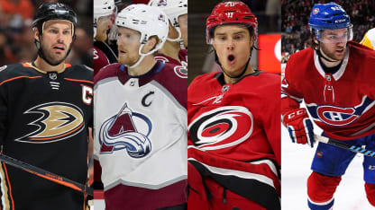 Getzlaf-Landeskog-Aho-Drouin