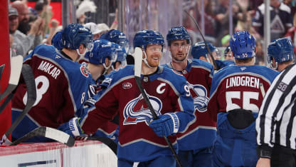 Landeskog marque un premier but depuis 2022