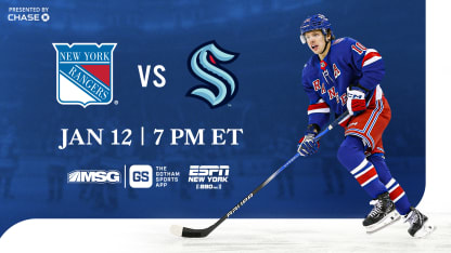 Rangers vs. Kraken: Pregame Notes | 01.12.26