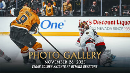 PHOTO GALLERY | Vegas Golden Knights at Ottawa Senators | Nov. 26, 2025