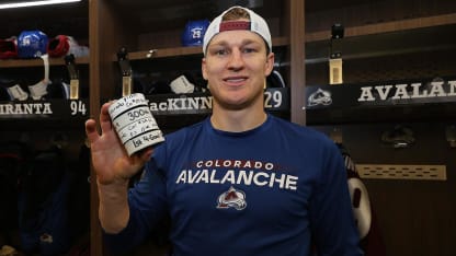 MacKinnon's four-goal performance