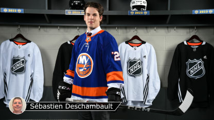 Justin Gill Islanders badge Seb