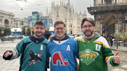 Sharks Nords Wild fans in Milan