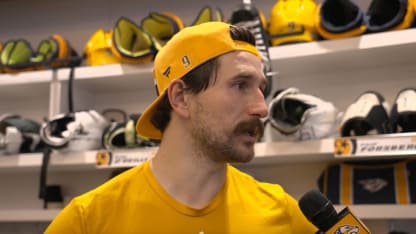 Postgame: EDM vs. NSH, Forsberg