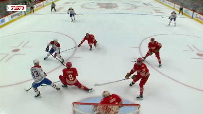 MTL@DET: Slafkovsky scores PPG against John Gibson