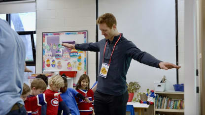 Mike Matheson in the community
