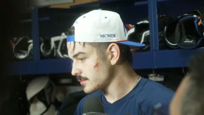 Postgame vs. CBJ: Xhekaj