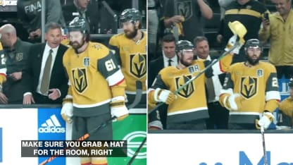 Golden Knights split