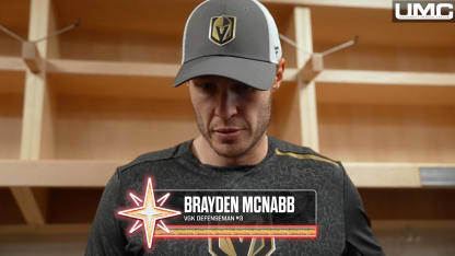 Brayden McNabb Postgame 10/17