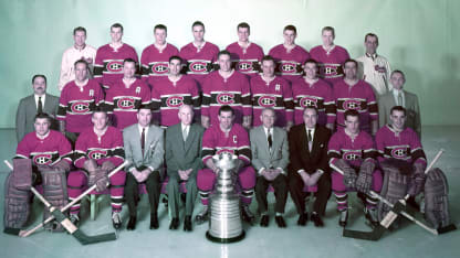 1958 canadiens team photo