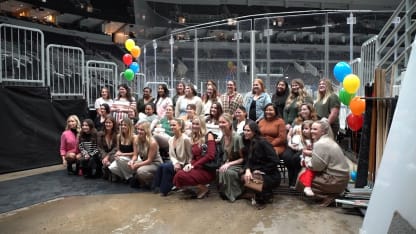 Blues, Better Halves host baby shower for military moms