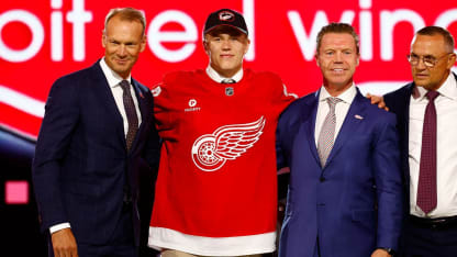 Brandsegg-Nygård drafted No. 15 by Red Wings
