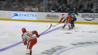 ANA@SEA: Marchment scores goal against Lukas Dostal