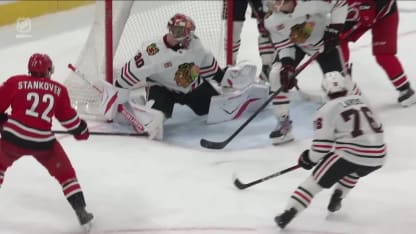 CHI@CAR: Blake scores goal against Spencer Knight