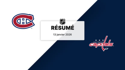 MTL vs WSH | 13 01, 2026 | Résumé