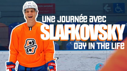Slafkovsky's summer training routine in Košice