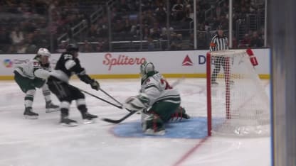 MIN@LAK: Fleury with a great save against Kevin Fiala