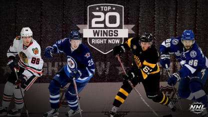 Top 20 Wings NHL top players 2018-19