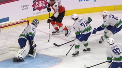 VAN@PHI: Grundstrom scores goal against Thatcher Demko