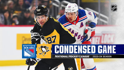 Condensed Game: NYR @ PIT 3.16.24