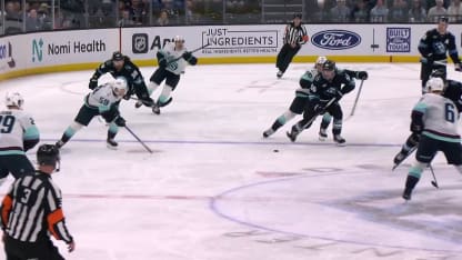 SEA@UTA: Yamamoto scores goal against Philipp Grubauer