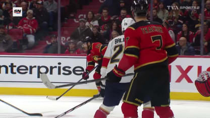 FLA@OTT: Giroux marque un but contre Sergei Bobrovsky