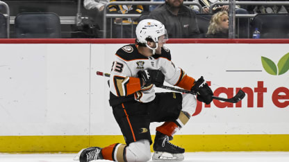 Mason McTavish verhilft Anaheim Ducks zu perfekter Auswaertsserie