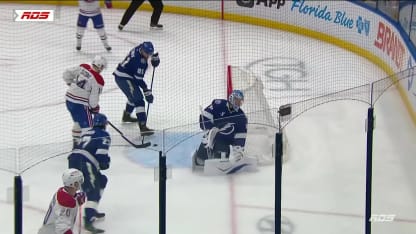 MTL@TBL: Slafkovsky marque un but en A.N. contre Andrei Vasilevskiy