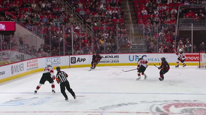 Seth Jarvis with a Shorthanded Goal vs. New Jersey Devils