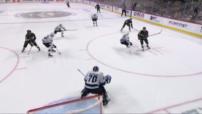 UTA@MIN: Hartman scores goal against Karel Vejmelka