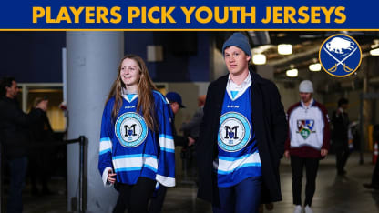 Sabres Players Pick Youth Jerseys