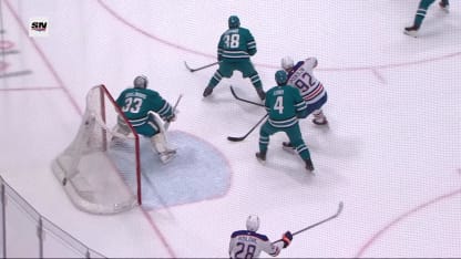 EDM@SJS: Podkolzin scores goal against Alex Nedeljkovic