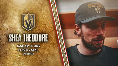 Shea Theodore Postgame 1/7