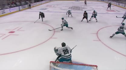 SJS@LAK: Spence scores goal against Mackenzie Blackwood