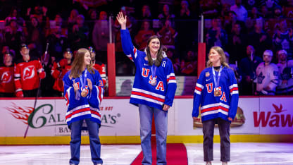 Devils invite Women's Olympic Hockey for puck drop